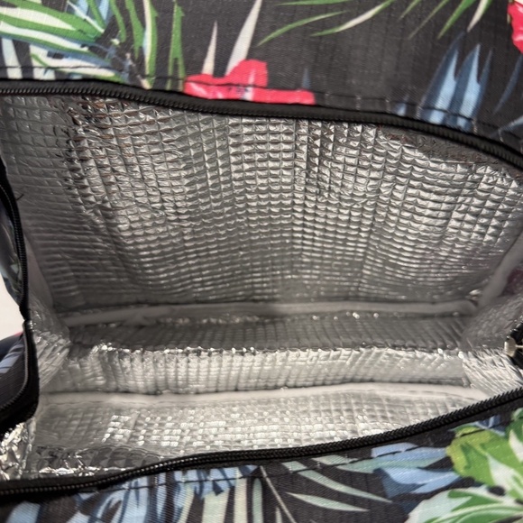 Insulated Flamingo Lunch Bag Tropical Container School Work Travel Picnic NEW - Picture 6 of 10